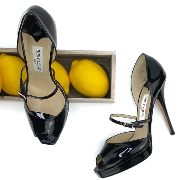 Jimmy Choo my love, is that you? Peep toe platform - Picture 3 of 16